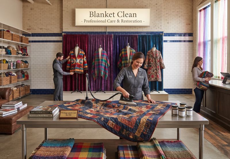 Blanket cleaning service